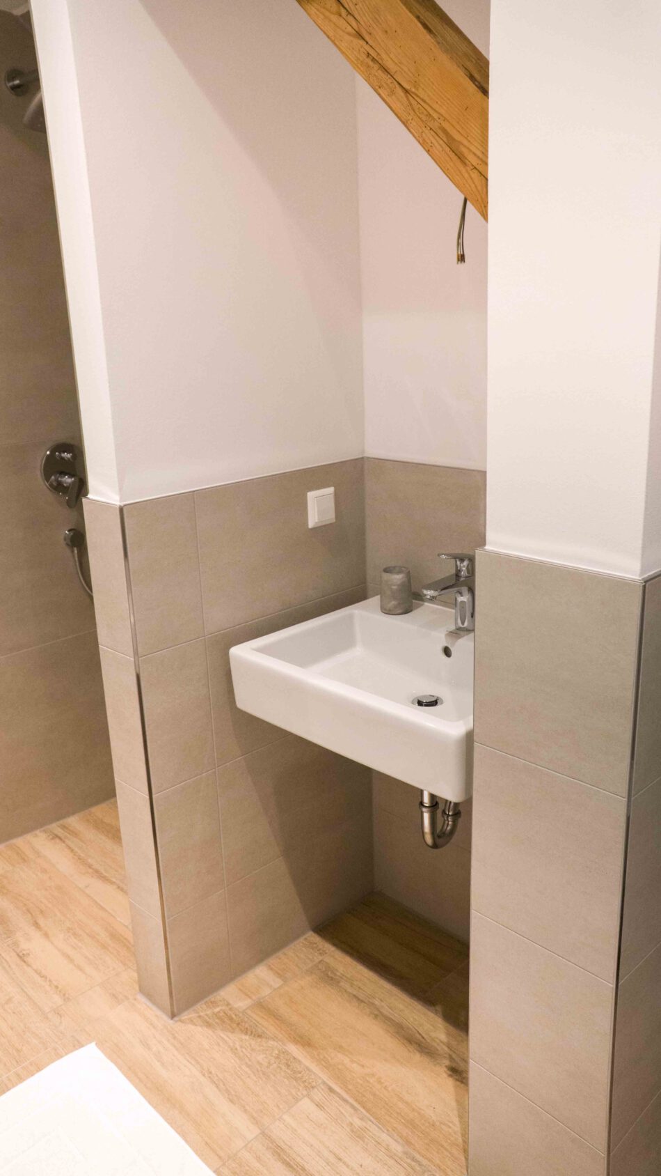 Waschbecken im Badezimmer